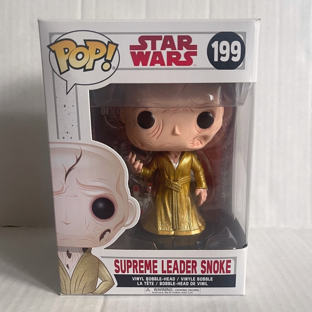 Star Wars The Last Jedi Supreme Leader Snoke Funko Pop #199 Vinyl Figure